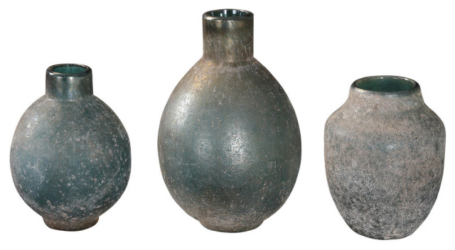 Uttermost 18844 Mercede - 7.75" Vase (Set of 3)