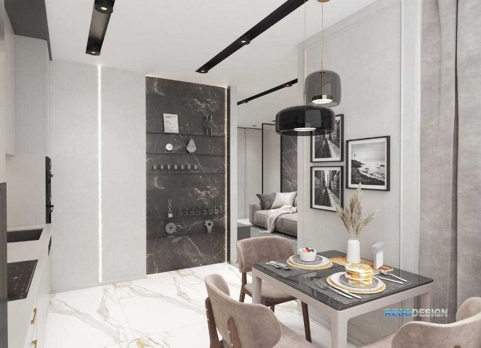 № 49 ДИЗАЙН ПРОЕКТ 60 КВ.М.