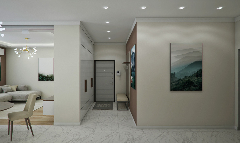 Квартира ЖК Город 50 м2 (Современный стиль)