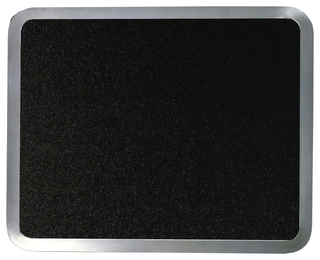 Vance 20 X 16 Black with white Border Surface Saver Tempered Glass Cutting Board
