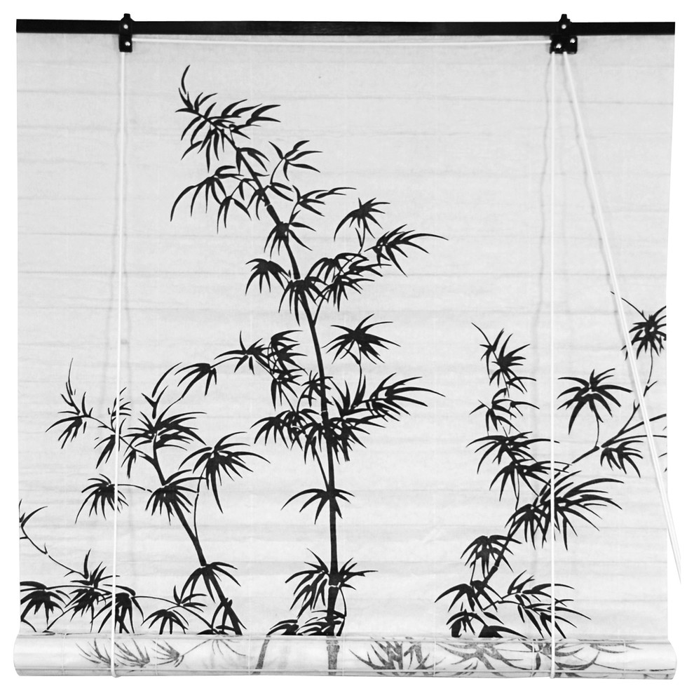 Bamboo Tree Shoji Blinds, 48"x72"