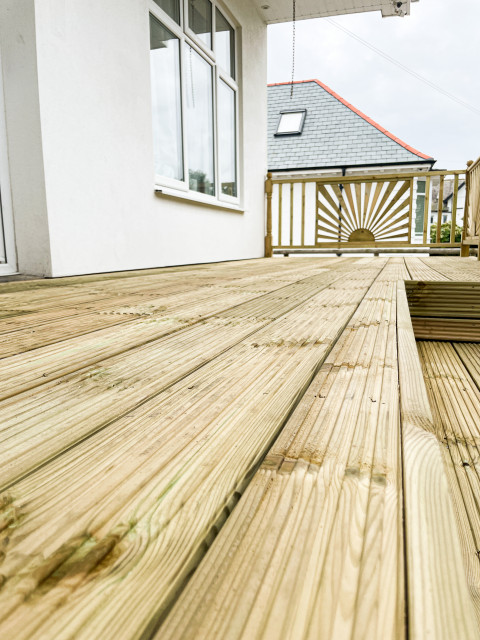 New Decking Project skandinavisk-traedaeck