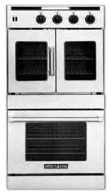American Range 30" Legacy Gas Wall Oven, Stainless Steel | AROFSG-230
