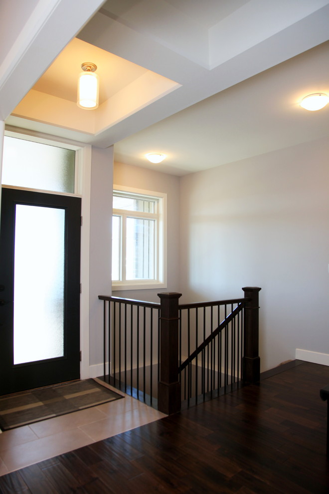 Staircase - transitional staircase idea in Ottawa