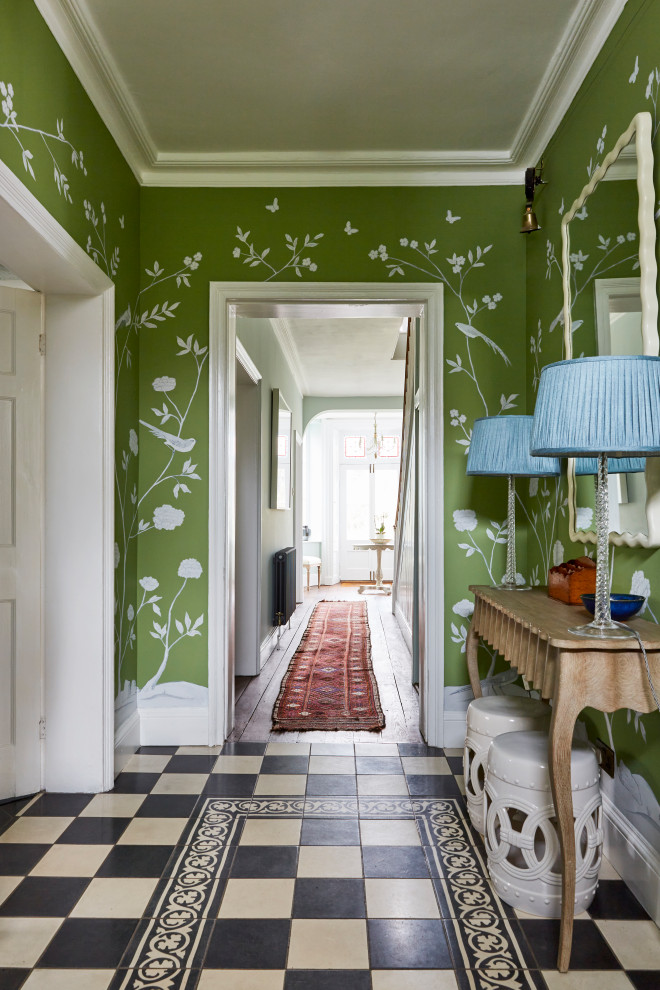 Inspiration for a traditional hallway in Gloucestershire.