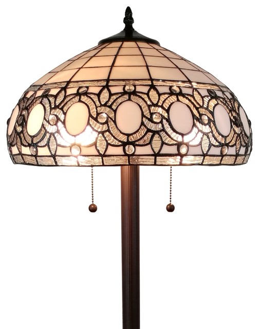 Amora Lighting Am232fl16 Style Fl White Floor Lamp 62
