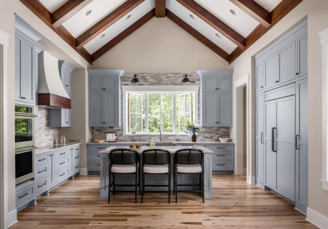 Mediterranean Farmhouse in Leipers Fork di-transizione-cucina