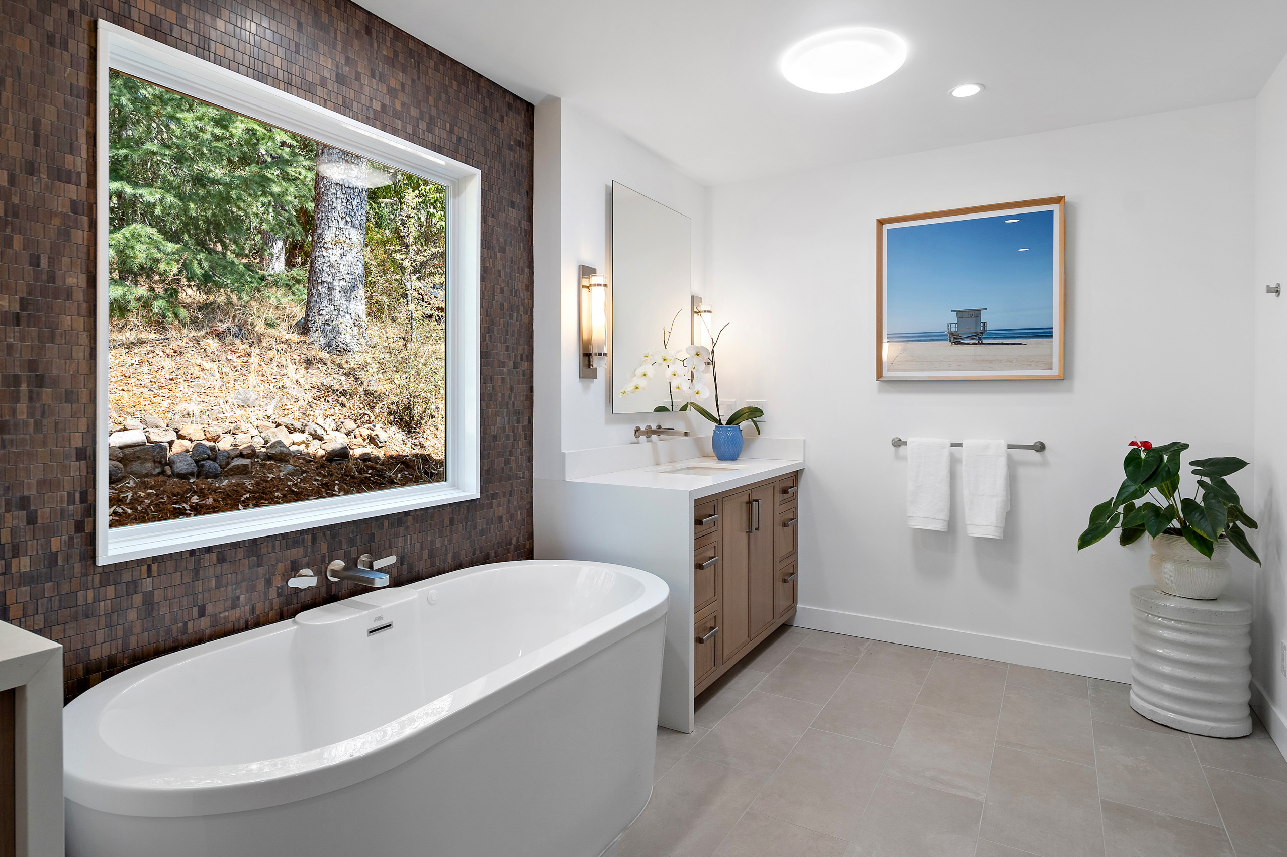 Santa Rosa | New Transitional Bathroom Remodel