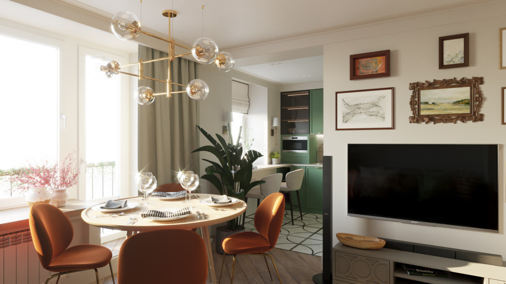 Дизайн-проект квартиры на Мосфильмовской улице