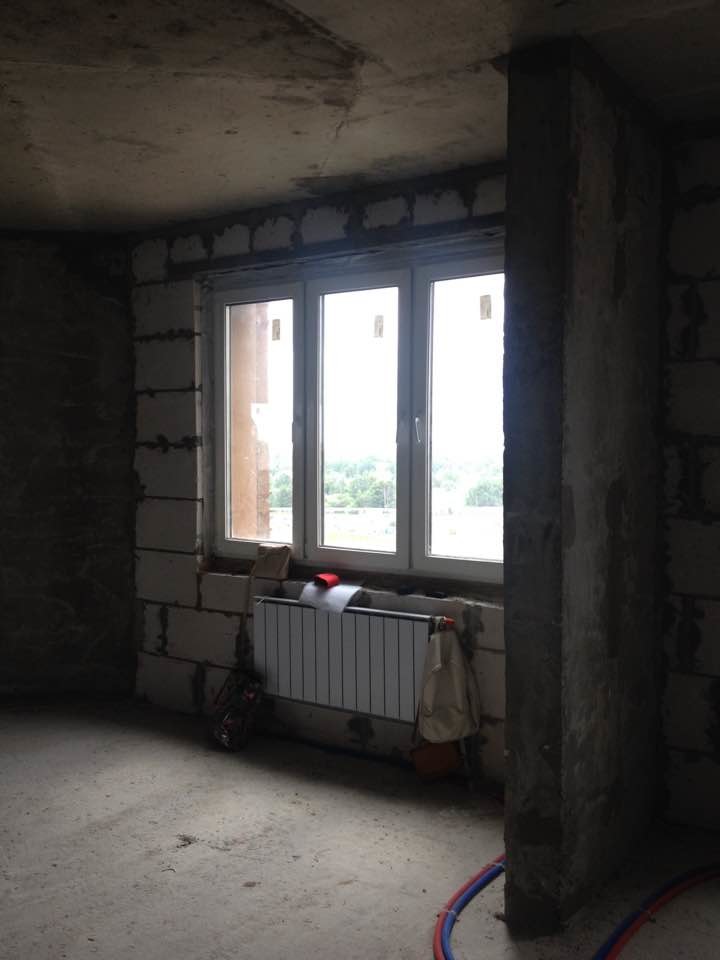 Квартира до начала ремонта