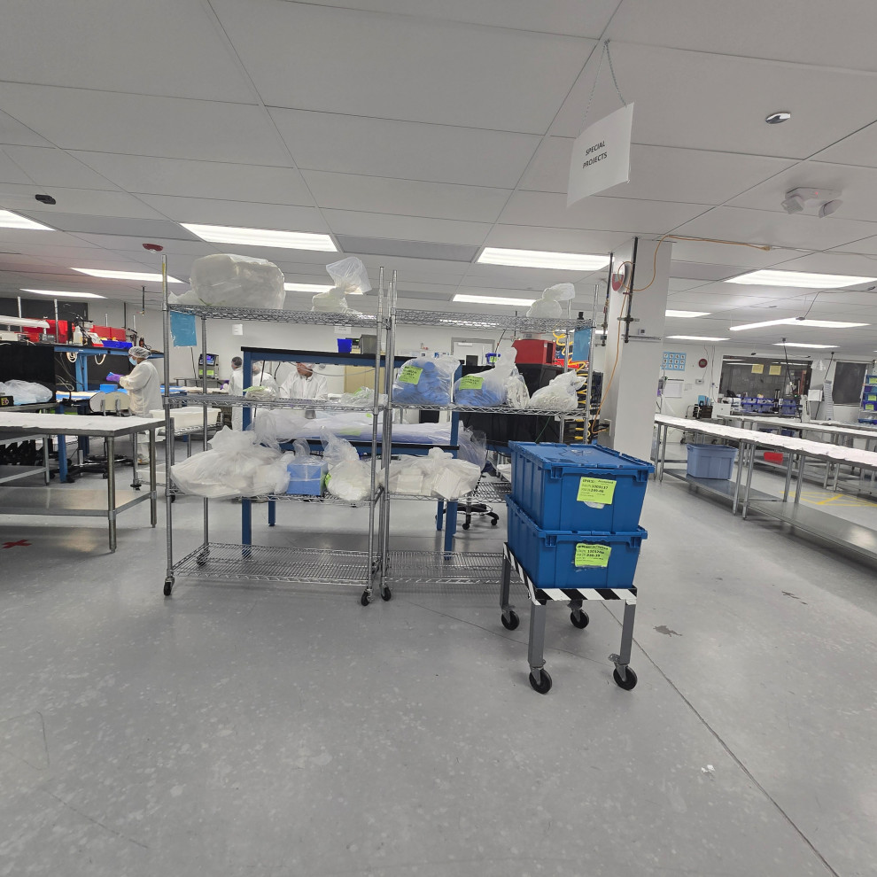 Clean Room Laboratory Remodel