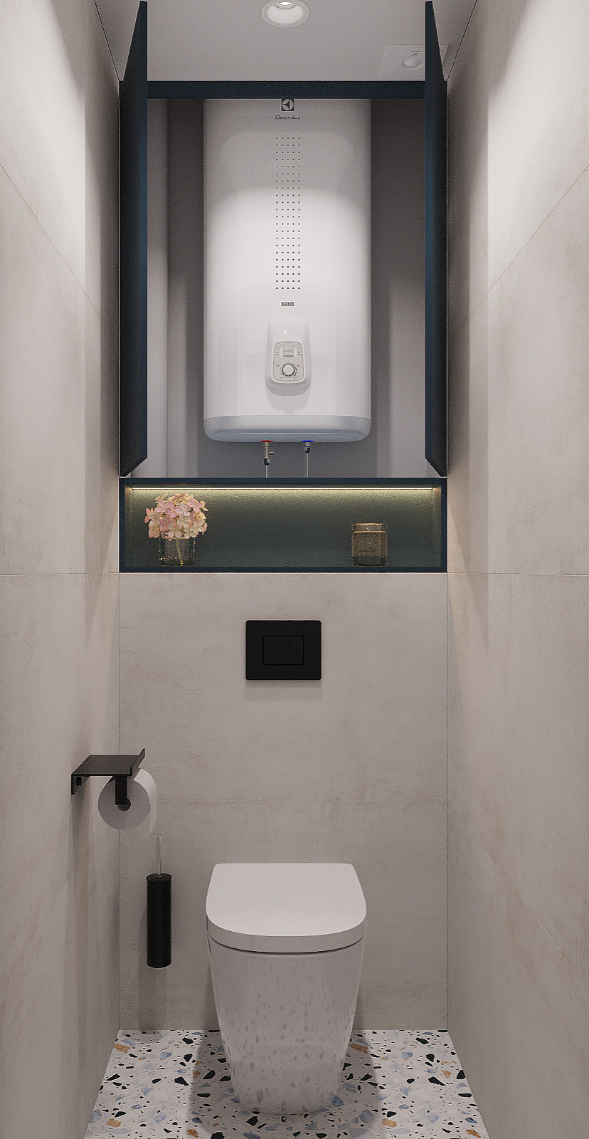 Дизайн-проект квартиры 37,74 кв.м. г.Томск ЖК Северный парк