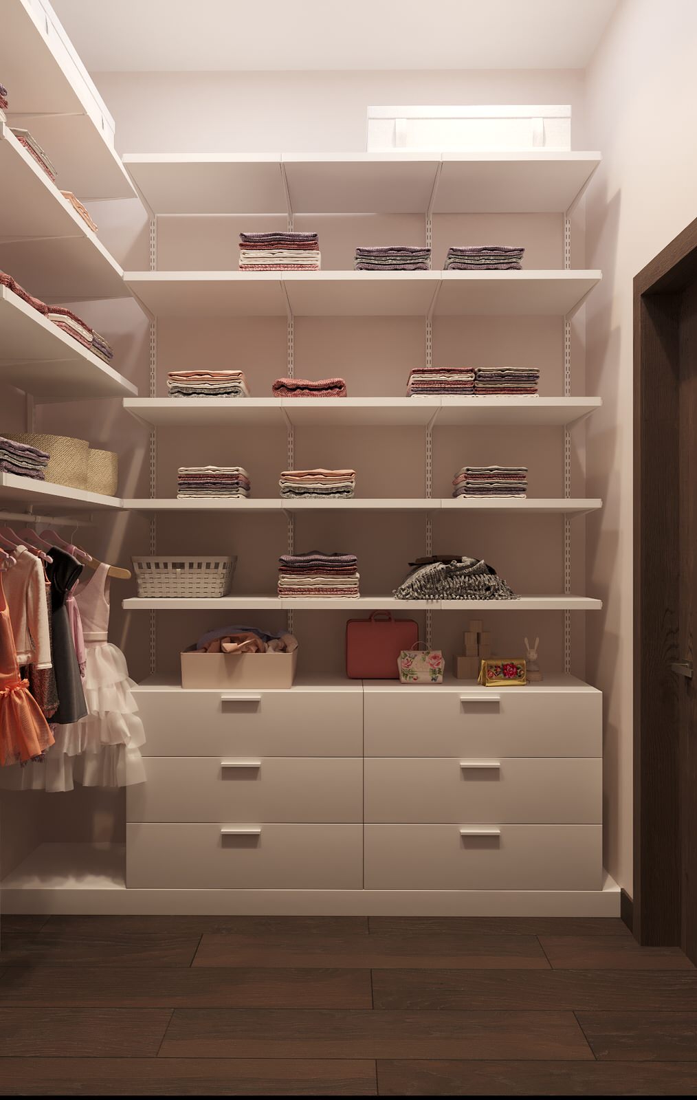 Интерьер двухэтажного загородного дома