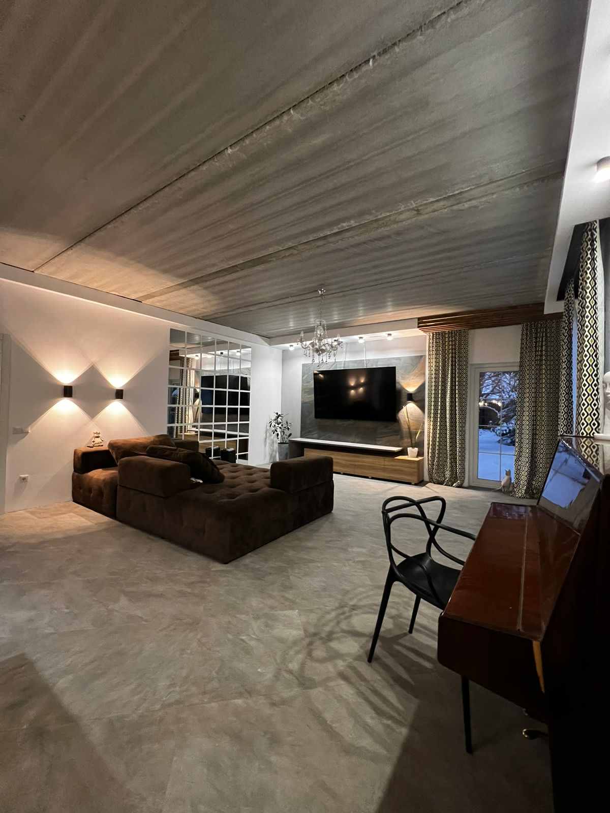 Преображение пространства кухни-гостиной в стиле Лофт