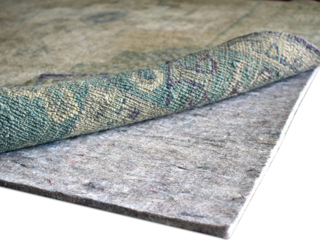 RUGPADUSA Non-Slip Rug Pad 11'x11' - 1/4 Inch Thick Felt & Rubber For Hardwood Floors - View #8