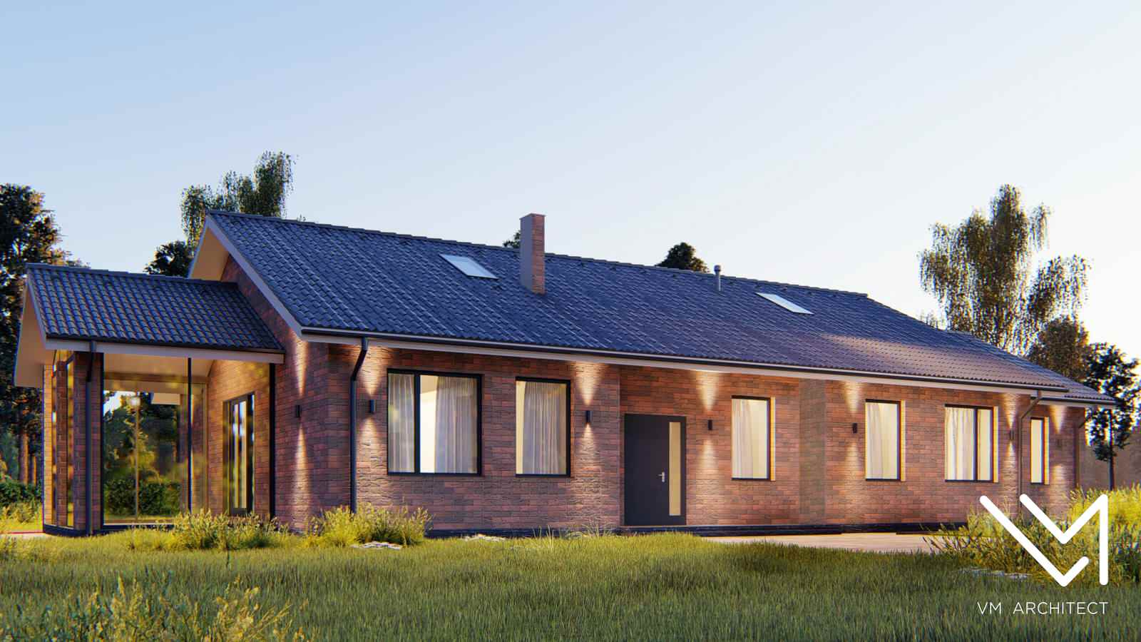 Проект Одноэтажного дома