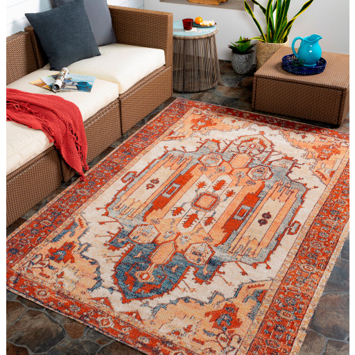 Huntington Beach HTB-2312 Indoor/Outdoor Area Rug, 5'3 x 7 ...