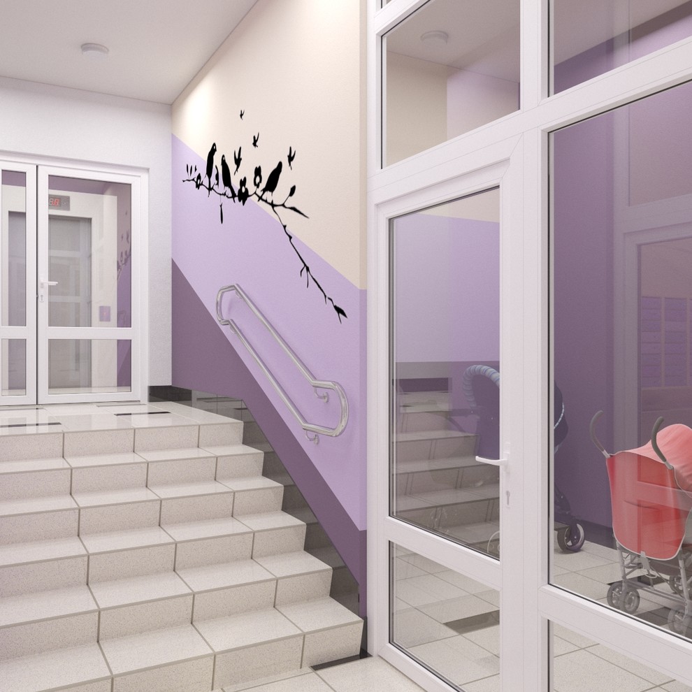 Дизайн интерьера подъездов. г. Самара