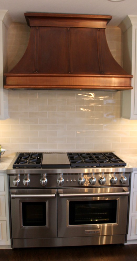 Inspiration for a transitional kitchen remodel in Chicago