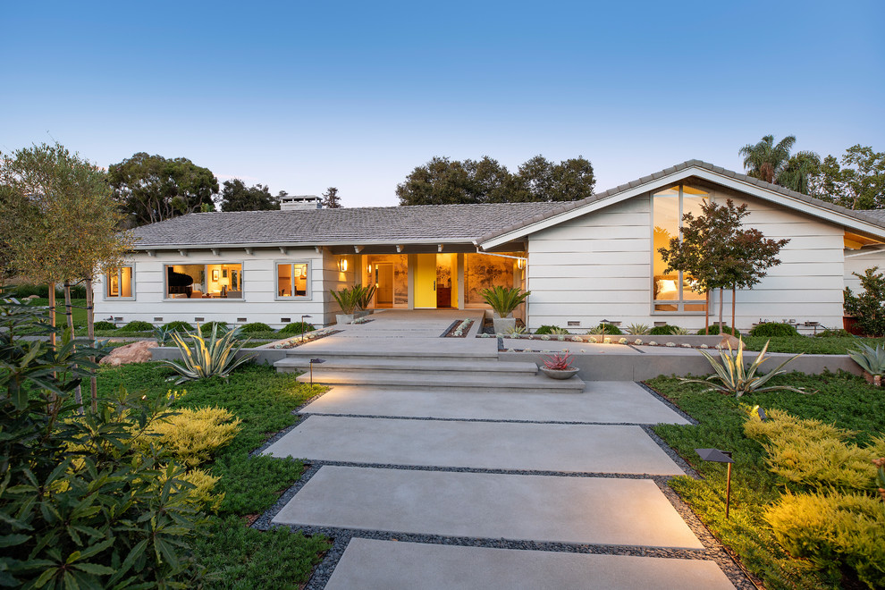 Montecito MidCentury Craftsman Midcentury Exterior Montecito MidCentury Craftsman Midcentury Exterior