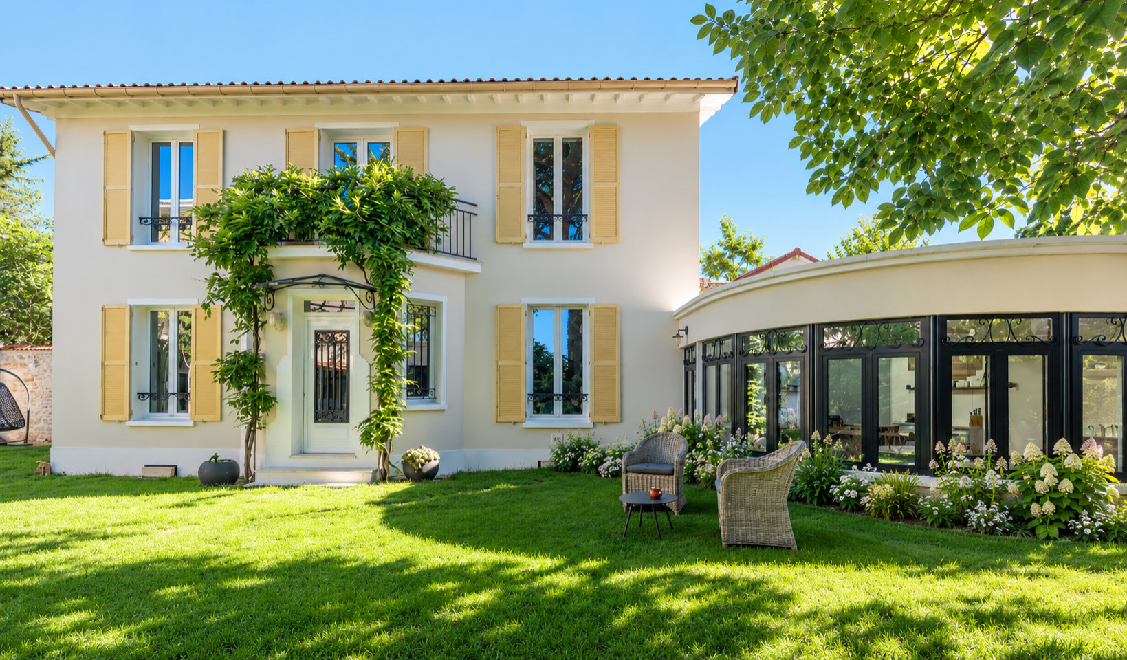 Une maison comme un  paysage