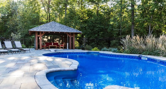 Forest Pool rustic-pool