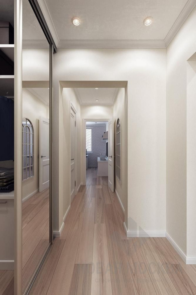 Дизайн-проект двухкомнатной квартиры 55,5 кв.м. в ЖК «Москва и область»