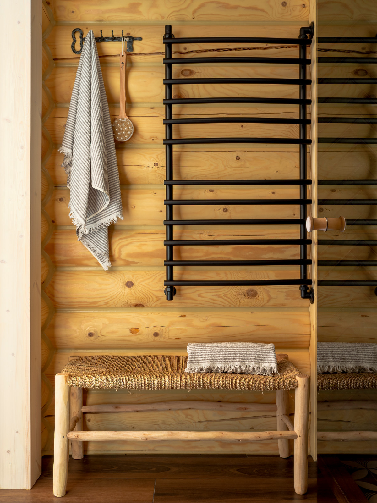 Банный домик с бассейном (фото)