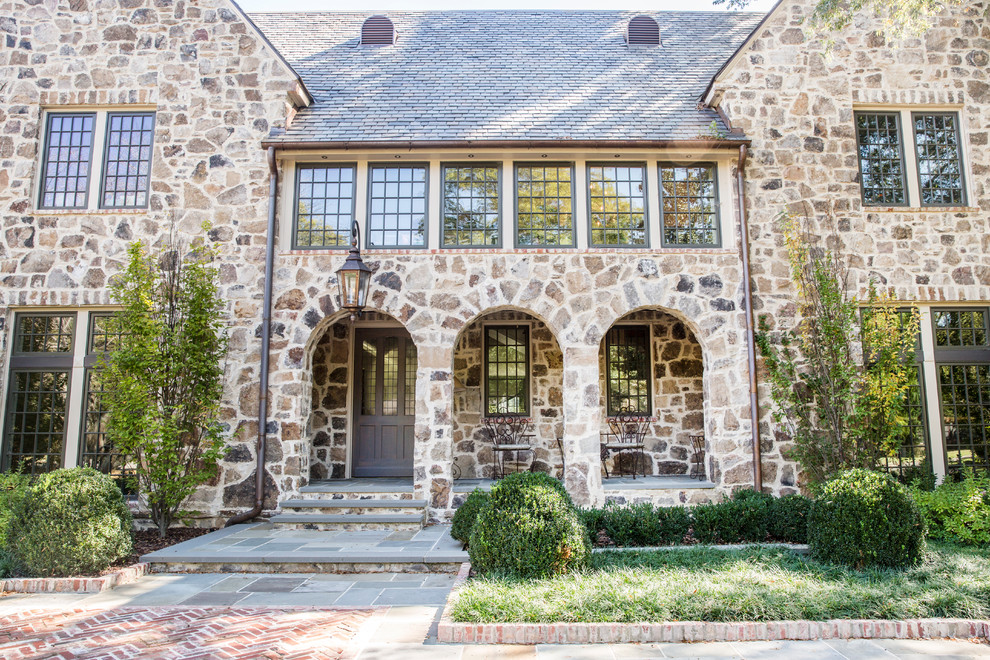 Mountain style entryway photo in Birmingham