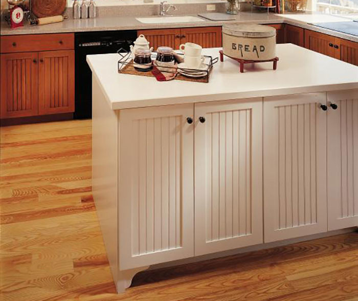 Example of a mountain style kitchen design in Denver