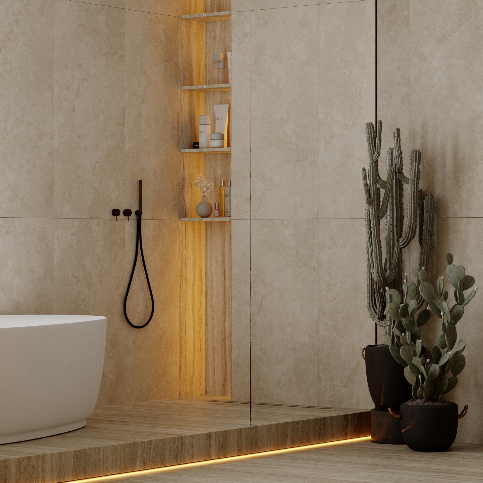 Ванная комната в загородном доме