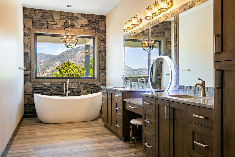 Inspiration for a country bathroom in Salt Lake City.