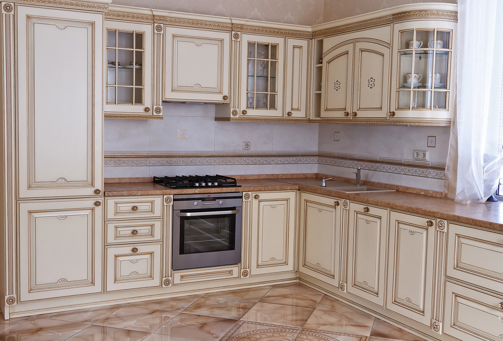 Кухня для загородного дома, "Сенатор"