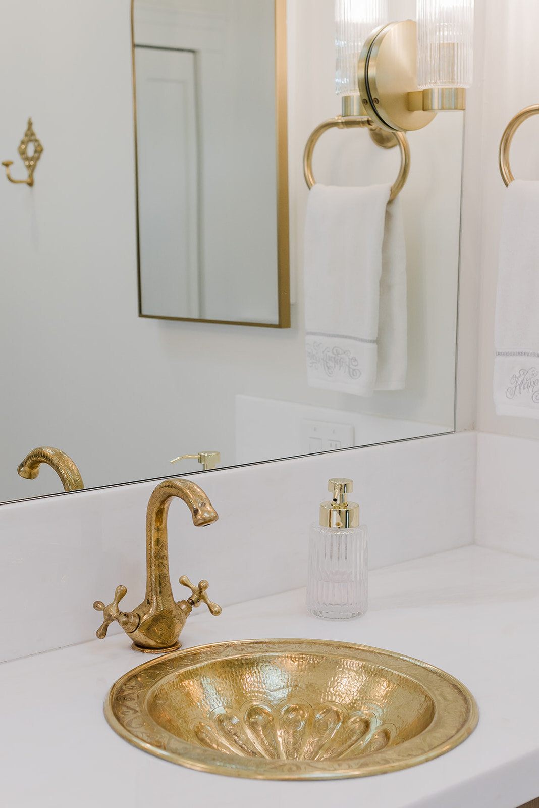 Timeless Marble Moroccan Bathroom Renovation