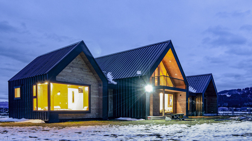 Foto på ett nordiskt hus