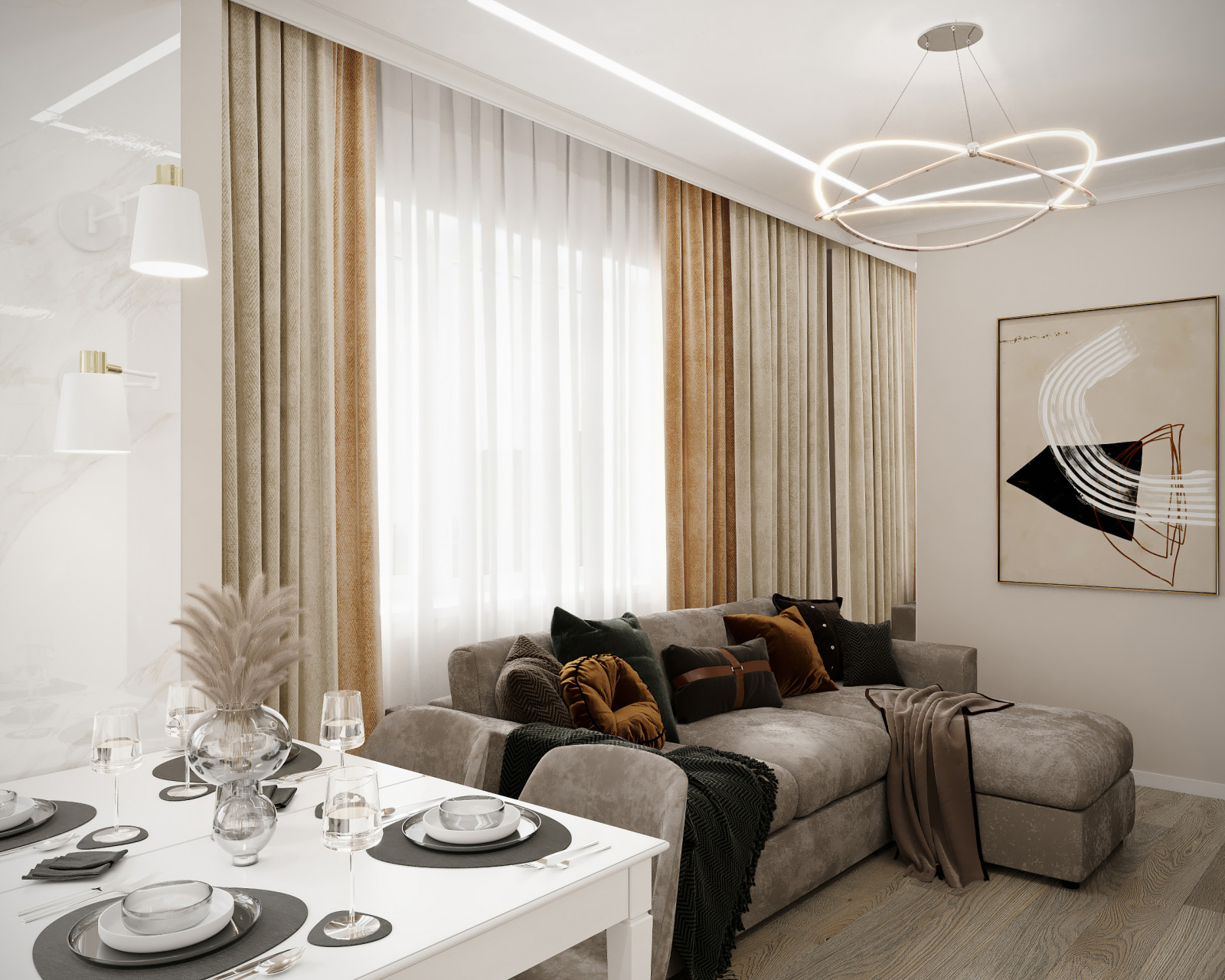 Квартира 73 кв.м. Рублевское шоссе