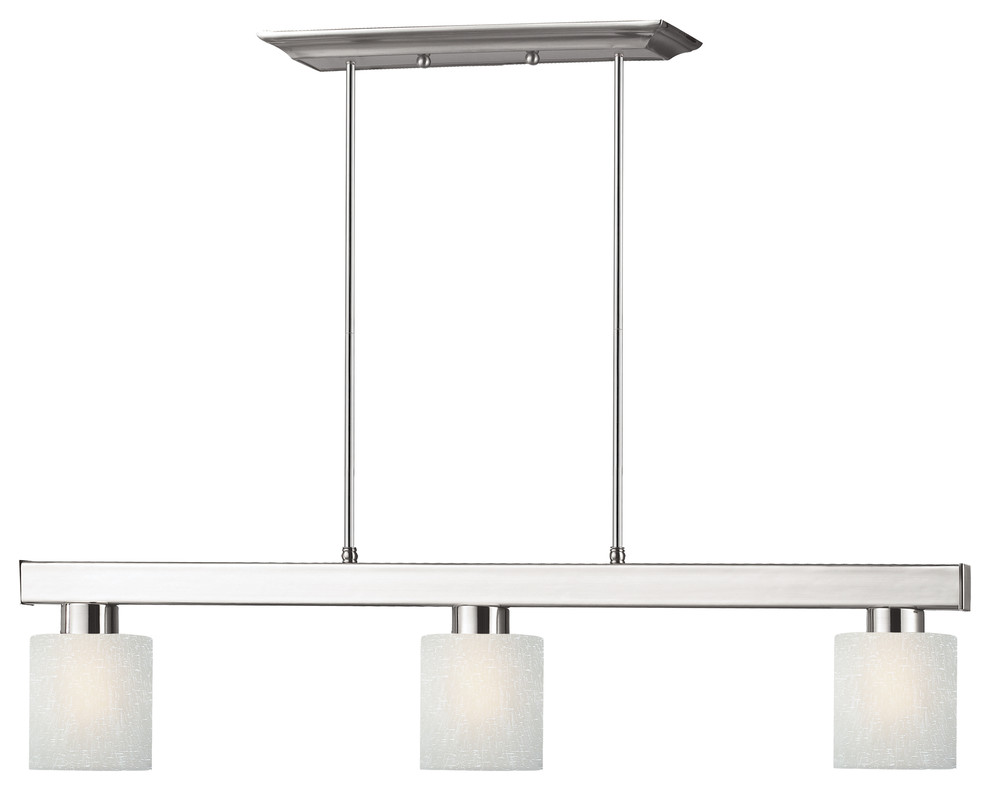 3 Light Billiard Light Contemporary Pool Table Lights by VaasuHomes
