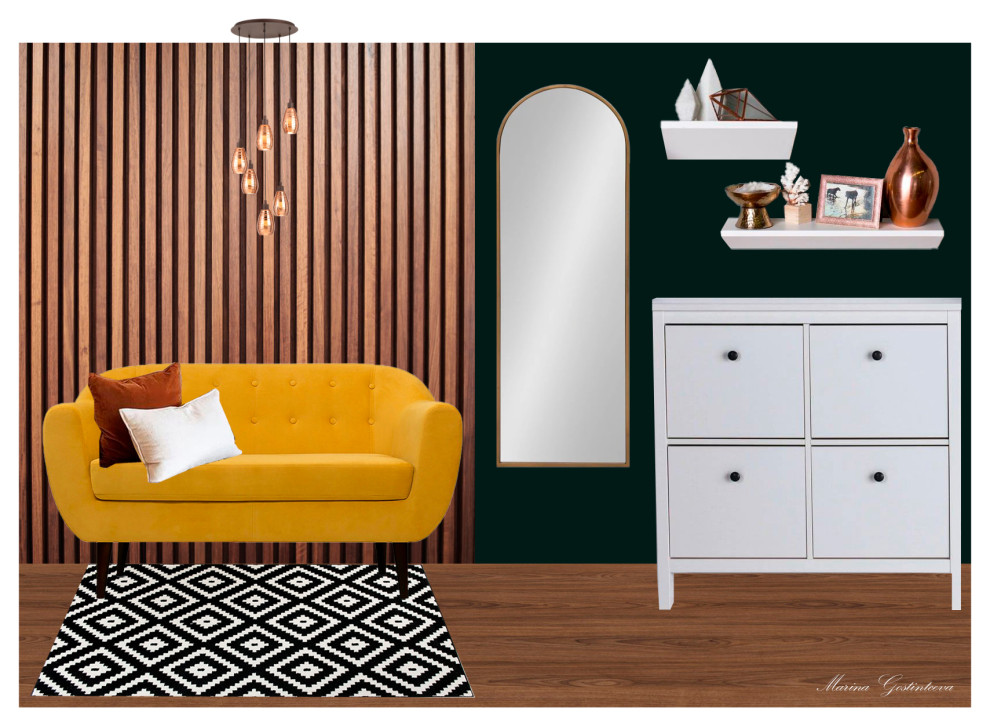 Коллажи интерьеров