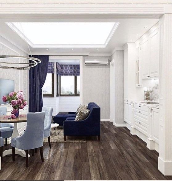 КВАРТИРА В СОВРЕМЕННОЙ КЛАССИКЕ