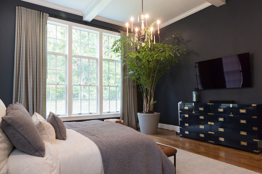 Inspiration for a contemporary bedroom remodel in Nashville