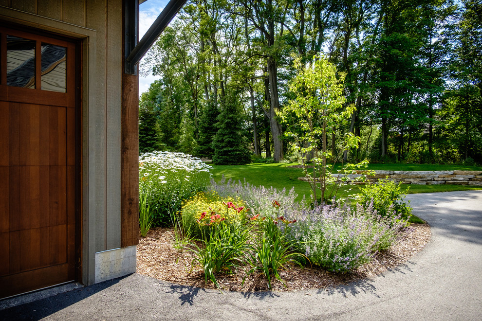 Rustic Modern Redux Modern Landscape Milwaukee by Ginkgo Leaf