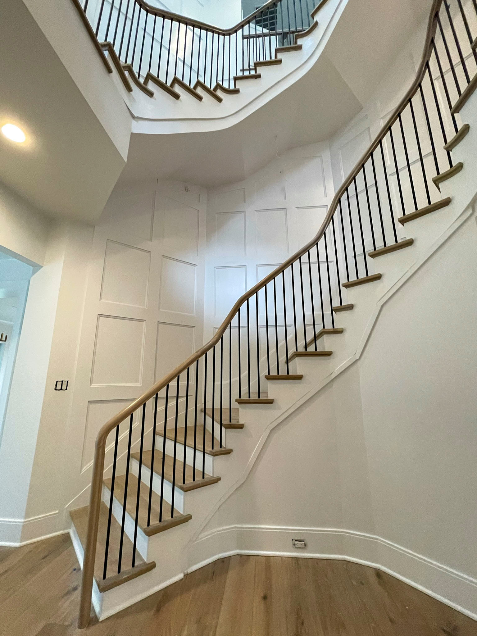 100_Hexagonal Floating-Staircase, Bethesda MD 20817