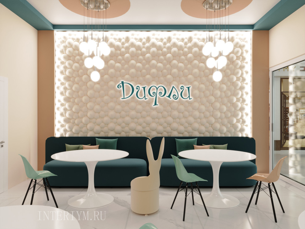 Дизайн семейного кафе "Дифли", г. Волгоград, Seven Park