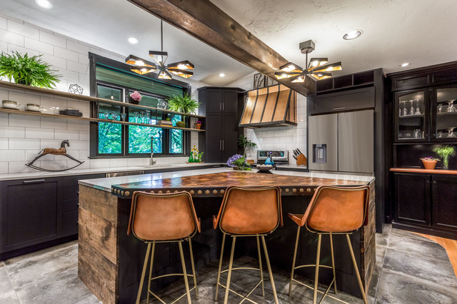 Castle Hill Kitchen Industrial Kitchen Manchester By New England Design Elements Houzz Uk