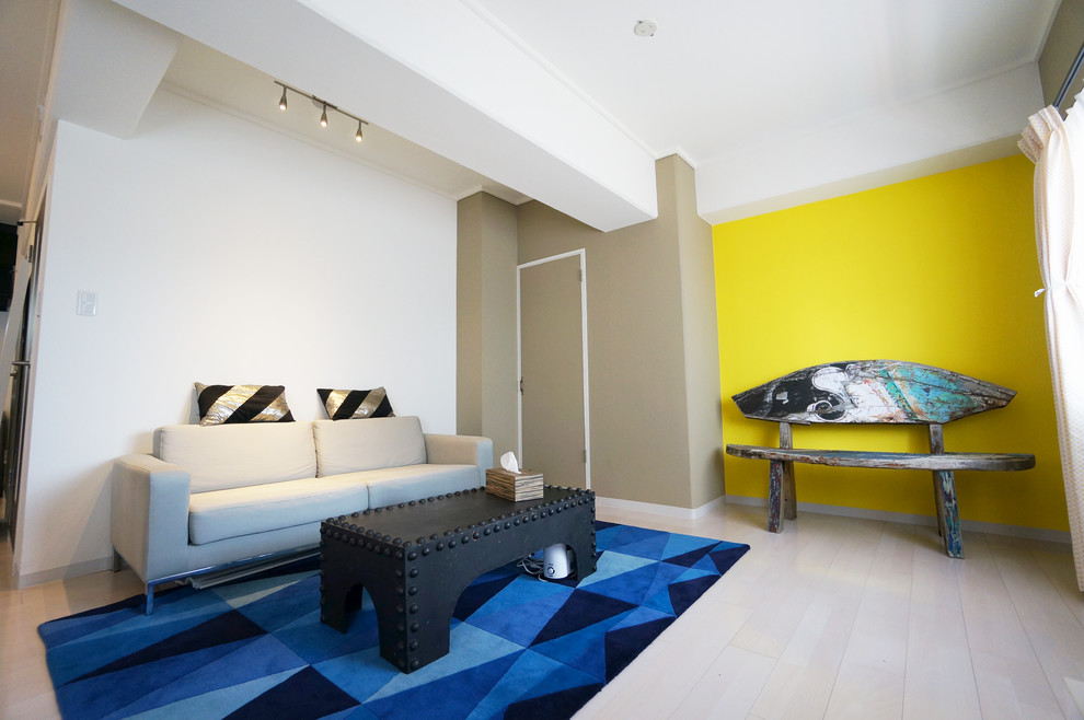 大阪にあるコンテンポラリースタイルのおしゃれなリビングの写真