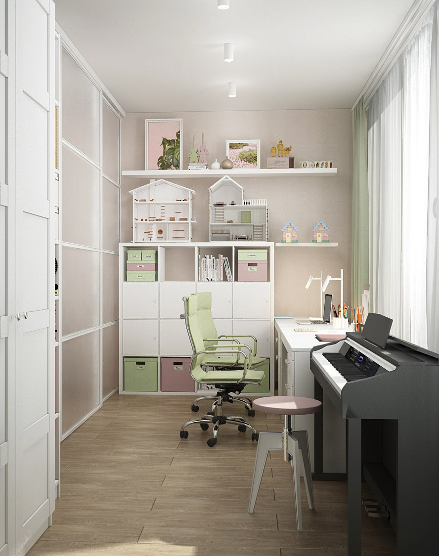 Квартира в ЖК "Фортепиано" на Ленинском проспекте 80 м2