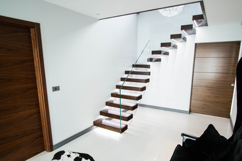 Design ideas for a modern staircase in London.