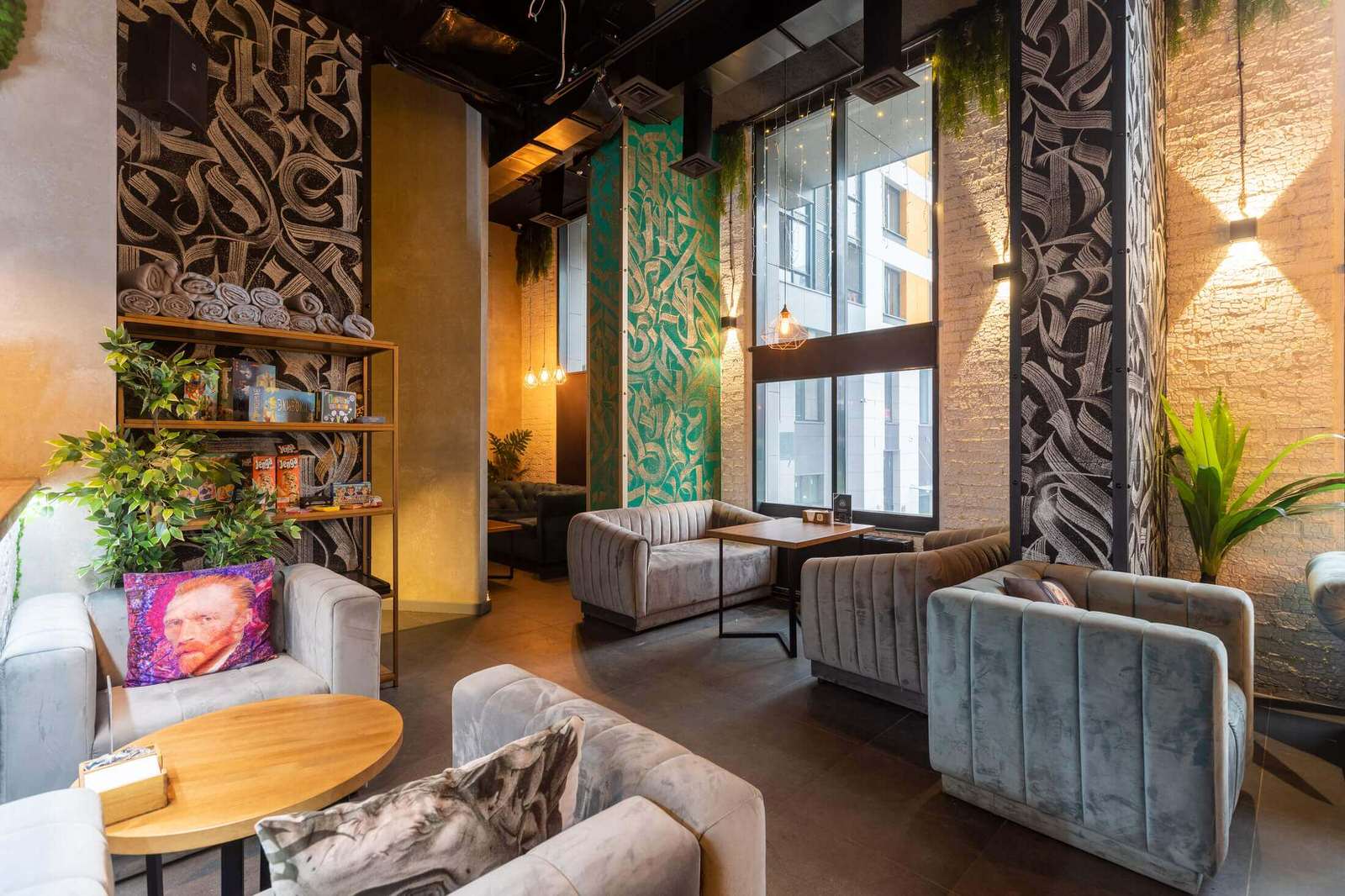 Отделка стен декоративными акустическими панелями Soundec