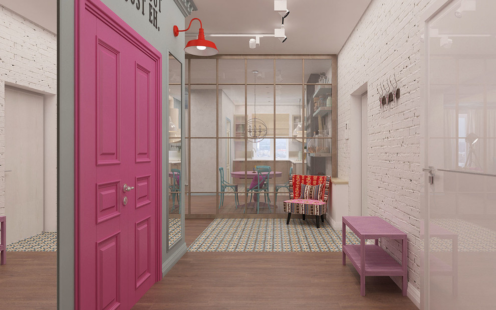 Розовый фламинго