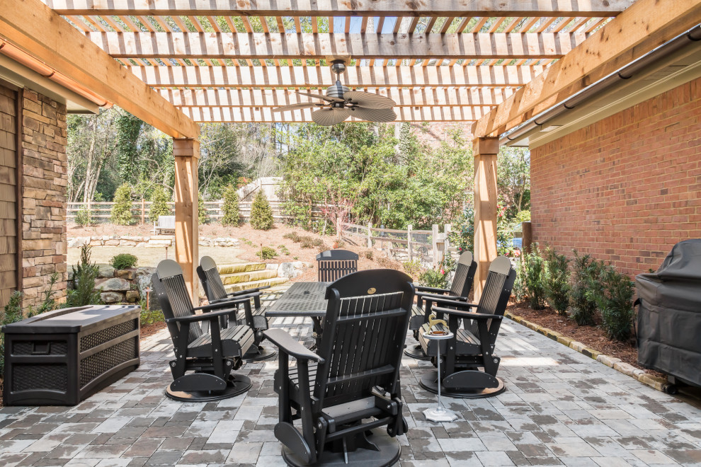 Master Suite Addition & Interior Renovation Dunwoody Rustic Patio